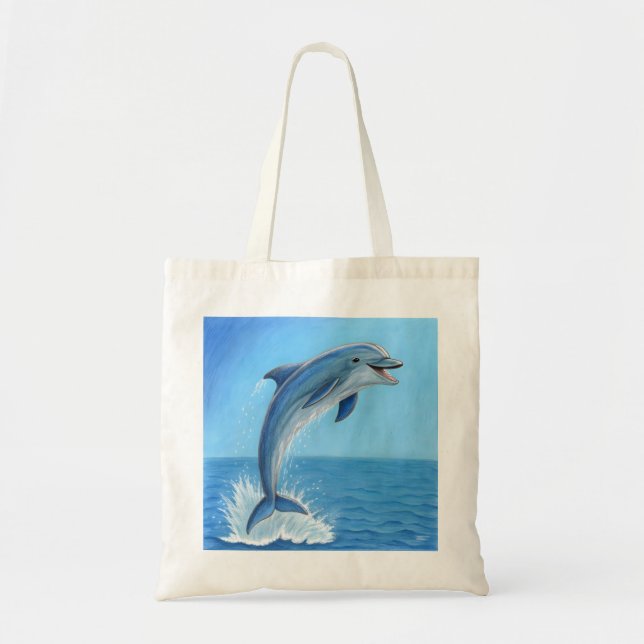 Bolso De Tela The Dolphin’s Silent Dance (Frente)