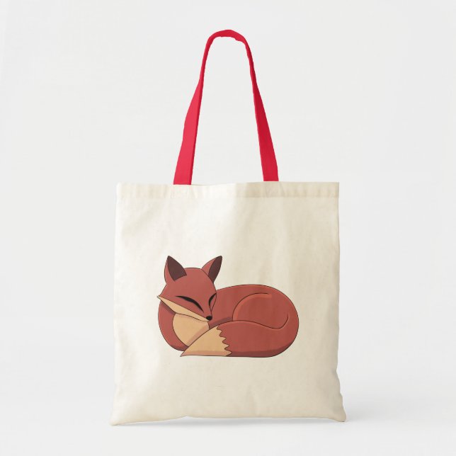 Bolso De Tela The Fox (Frente)