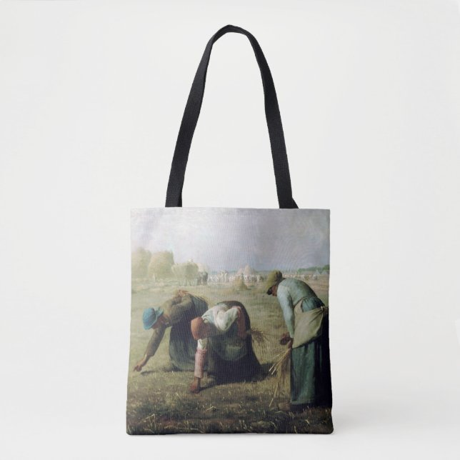 Bolso De Tela The Gleaners, Jean-Francois Millet, 1857 (Anverso)