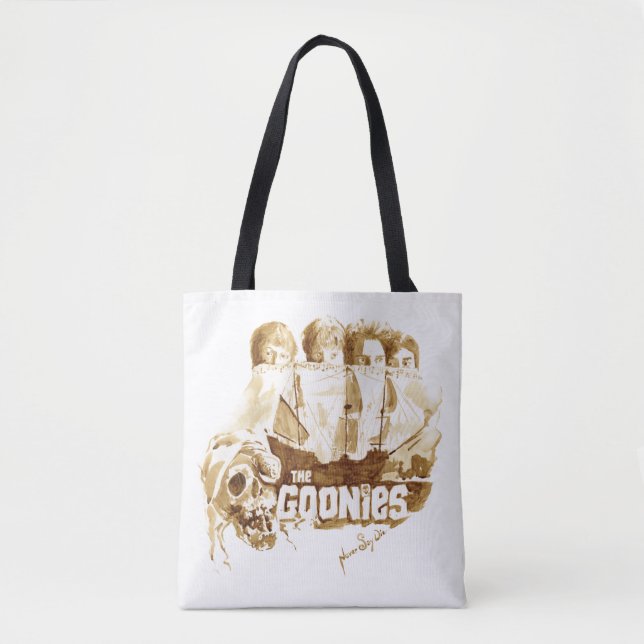 Bolso De Tela The Goonies Pirate Ship Watercolor Graphic (Anverso)
