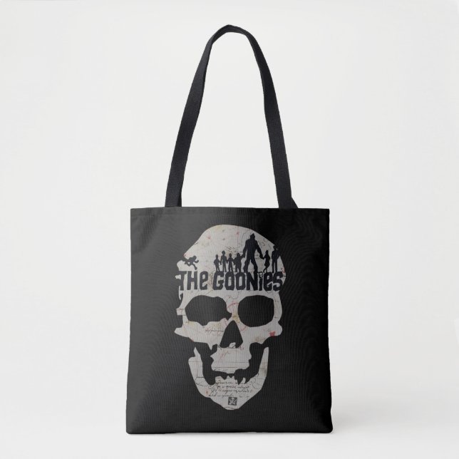 Bolso De Tela The Goonies Skull Silhouette Graphic (Anverso)