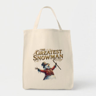 Bolso De Tela The Greatest Snowman Funny Musical Parody Tote Bag