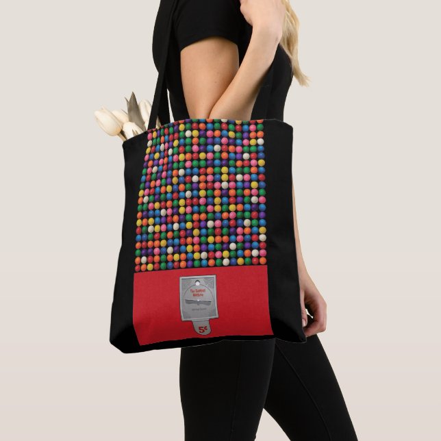 Bolso De Tela The Gumball Machine (Detalle)