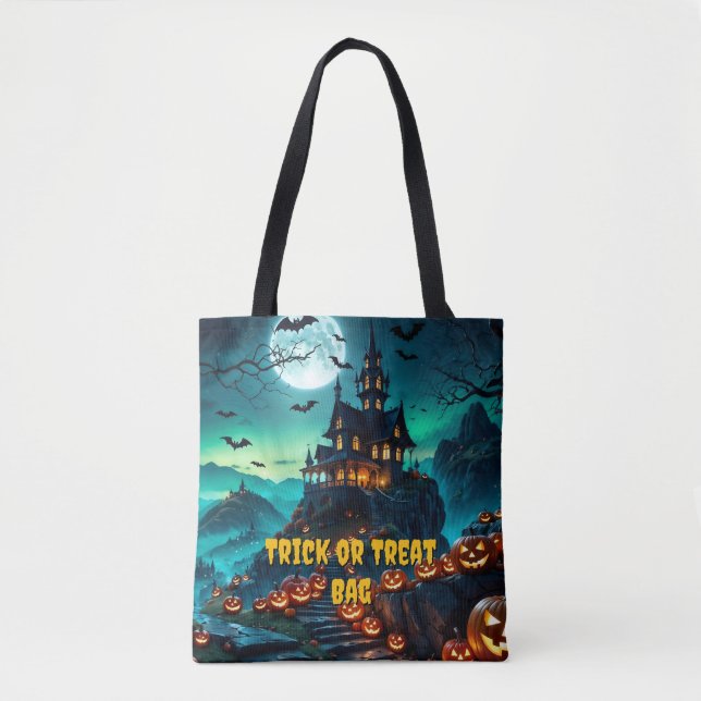Bolso De Tela The House by the Pumpkin Road (Anverso)