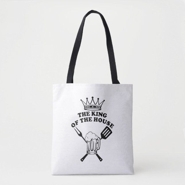 Bolso De Tela The King of the House (Anverso)