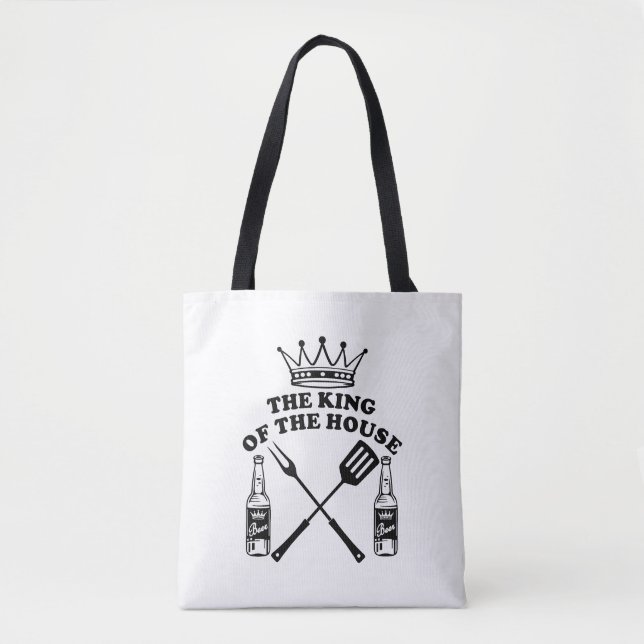 Bolso De Tela The King of the House Beer (Anverso)
