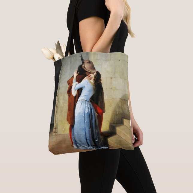 Bolso De Tela The Kiss - Francesco Hayez Il Bacio  (Detalle)