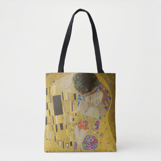 Bolso De Tela The kiss - Gustav Klimt (Anverso)