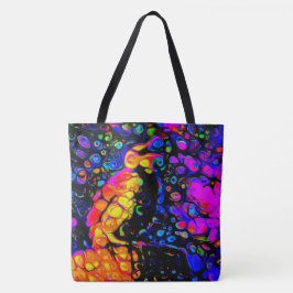 Bolso De Tela The Lonely Bird 4: Liquid Art Style