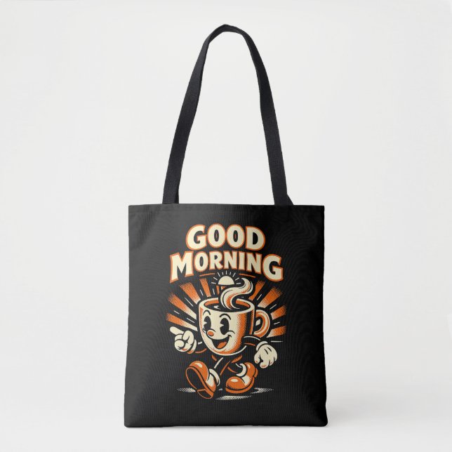 Bolso De Tela The Morning Brew (Anverso)
