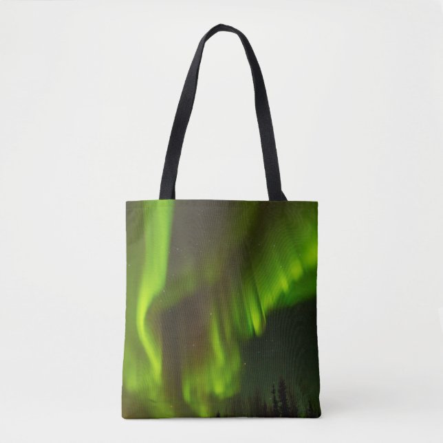 Bolso De Tela The Northern Lights | Fairbanks, Alaska (Anverso)