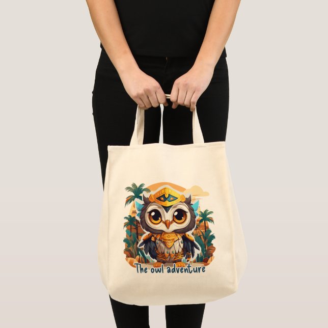 Bolso De Tela The owl adventure (Anverso (producto))