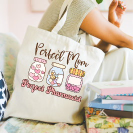 Bolso De Tela The Perfect Blend: Pharmacist & Mom Tote Bag