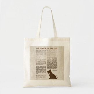 Bolso De Tela The Power of the Dog Poem - Rudyard Kipling