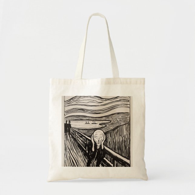 Bolso De Tela The Scream Edvard Munch (Frente)