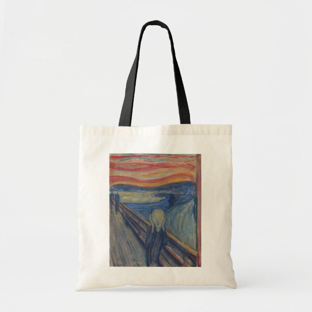 Bolso De Tela The Scream, Edvard Munch (Frente)