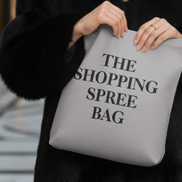 Bolso De Tela The Shopping Spree Tote Bag