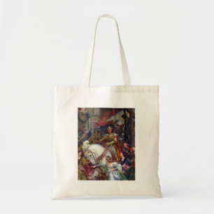 Bolso De Tela The Two Crowns c. 1900 por Sir Frank Dicksee