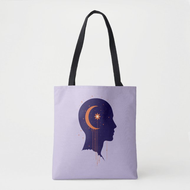 Bolso De Tela The Universe Within (Anverso)