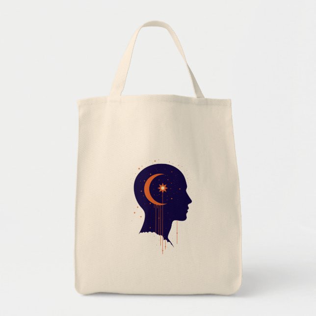 Bolso De Tela The Universe Within (Frente)