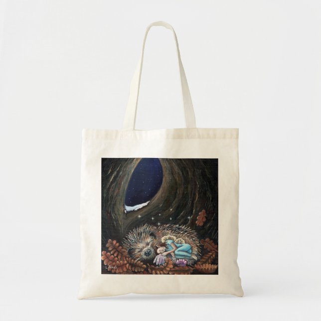 Bolso De Tela The Winter Fairy Guardian of Dreams (Frente)