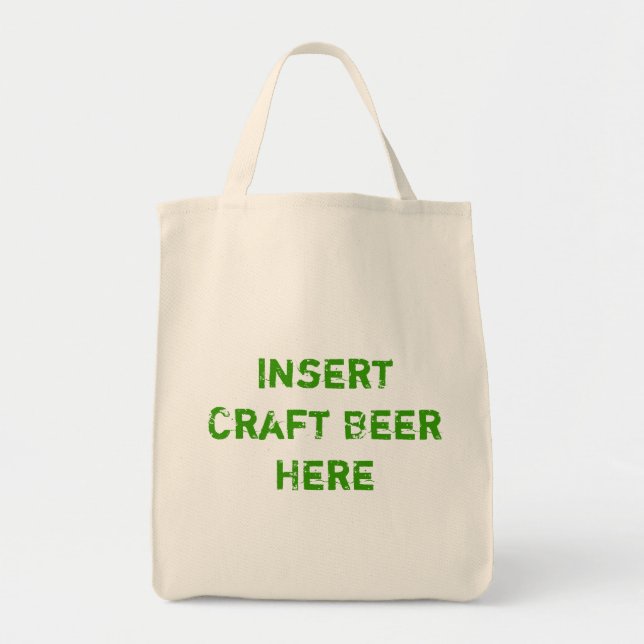 Bolso De Tela TheBEERSgoneBAD: Tote del ultramarinos de la (Frente)