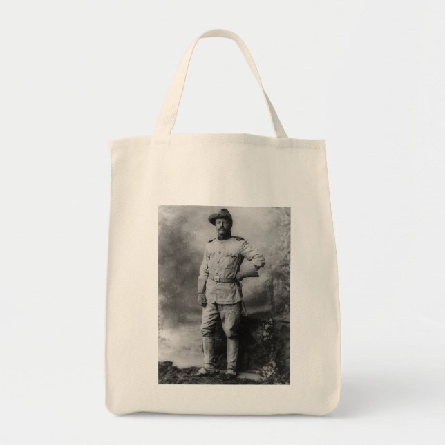 Bolso De Tela Theodore Roosevelt (Frente)