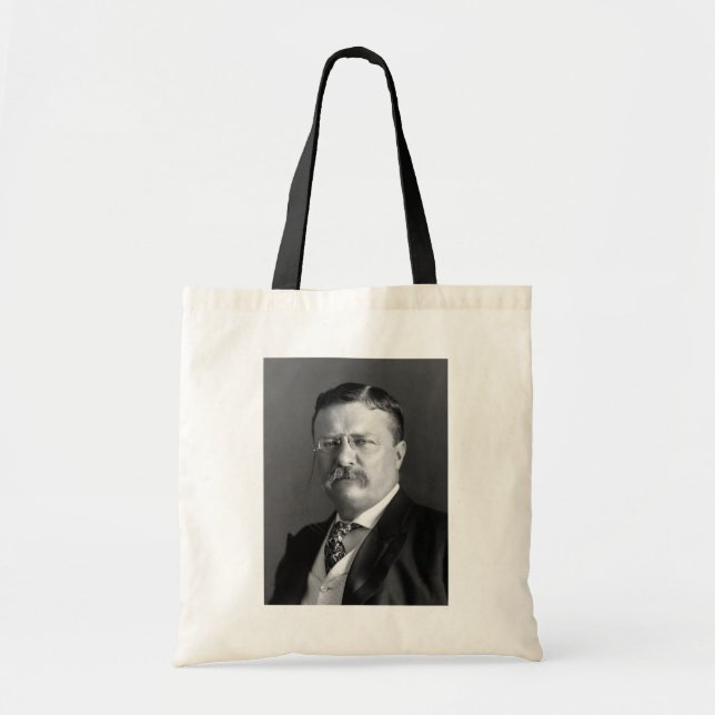 Bolso De Tela Theodoro Roosevelt Teddy Presidente Republicano (Frente)