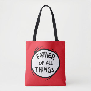 Bolso De Tela Thing One Thing Two - Padre de todas las cosas