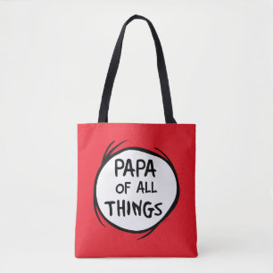 Bolso De Tela Thing One Thing Two - Papá de todas las cosas