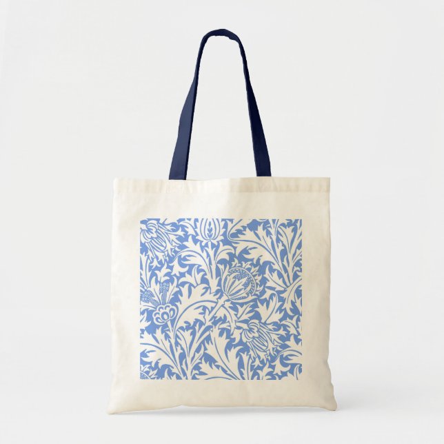 Bolso De Tela Thistle, William Morris (Frente)