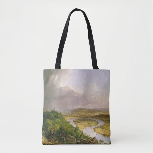 Bolso De Tela Thomas Cole El Oxbow El Río Connecticut (Anverso)