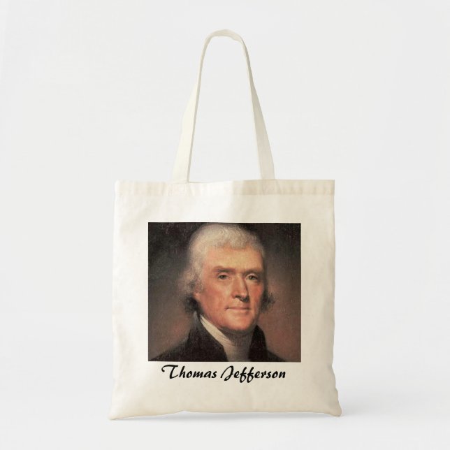 Bolso De Tela Thomas Jefferson (Frente)