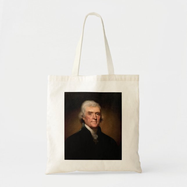Bolso De Tela Thomas Jefferson (Frente)