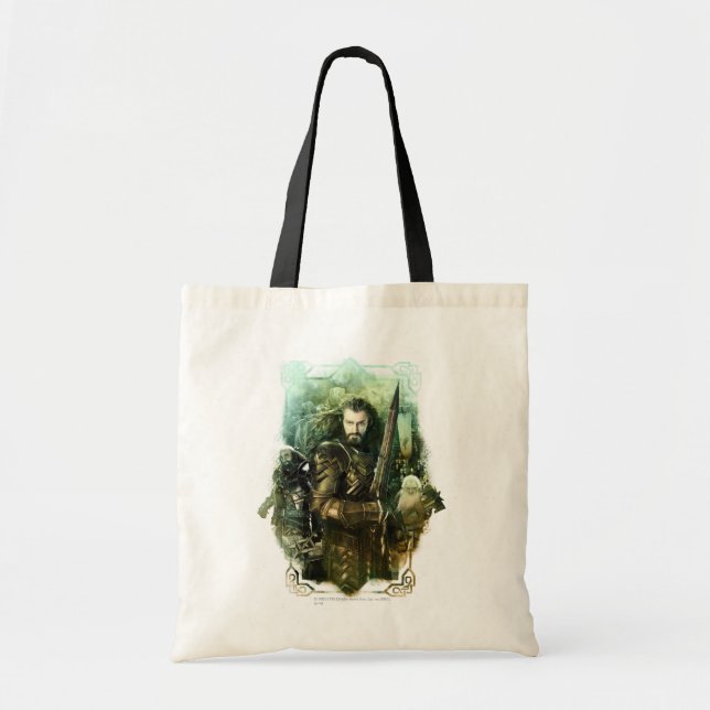 Bolso De Tela THORIN OAKENSHIELD™, Dwalin y Balin Graphic (Frente)