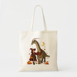Bolso De Tela Thorn Wizard & Bajadasaurus Halloween Truco o Trat