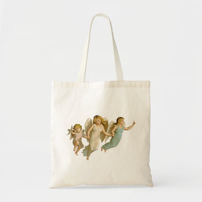 Bolso De Tela Three angels (Frente)