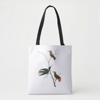 Bolso De Tela Three Birds