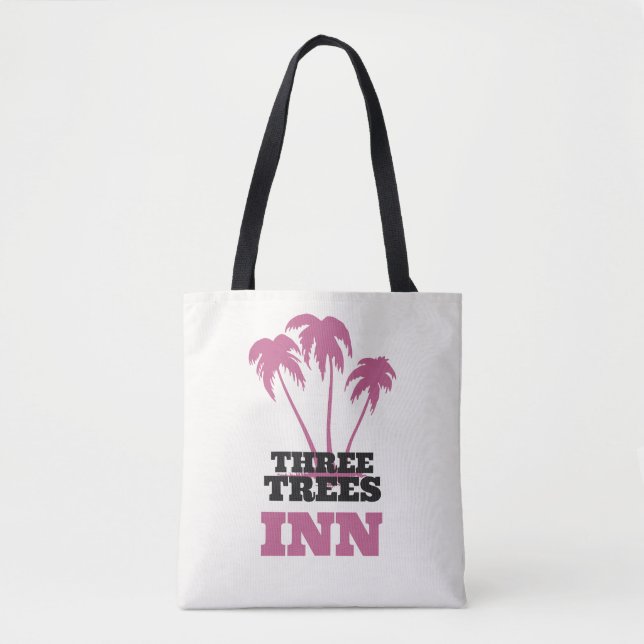 Bolso De Tela Three Trees Inn (black) (Anverso)