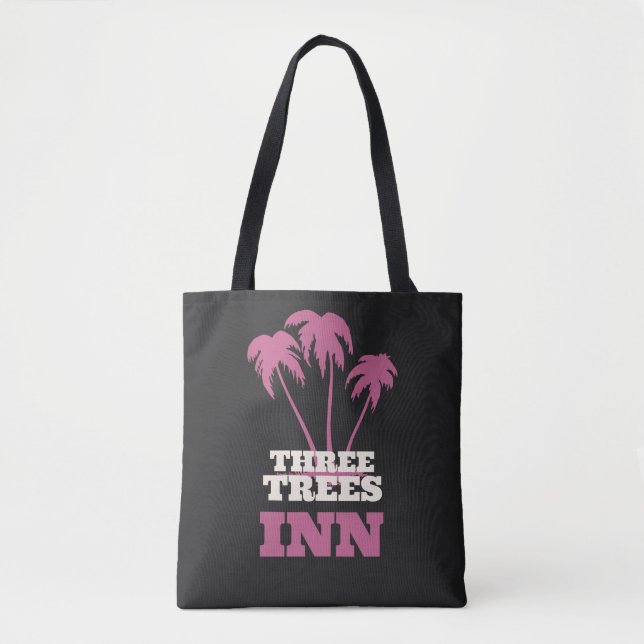 Bolso De Tela Three Trees Inn (white) (Anverso)