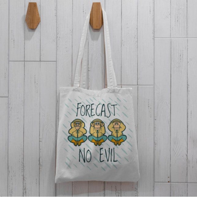Bolso De Tela Three Wise Monkeys Cartoon Tote Bag   (Subido por el creador)