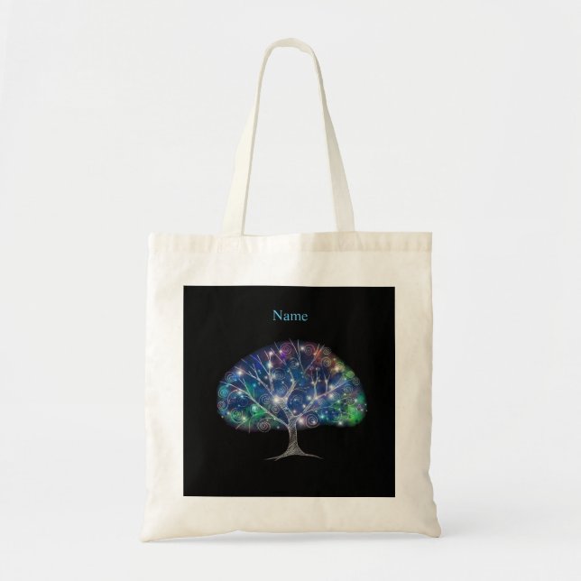 Bolso De Tela Thunder_Cove de árbol de ramificación rápida (Frente)