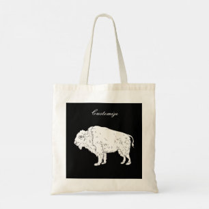 Bolso De Tela Thunder_Cove de búfalo blanco