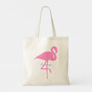 Bolso De Tela Thunder_Cove de flamenco rosa
