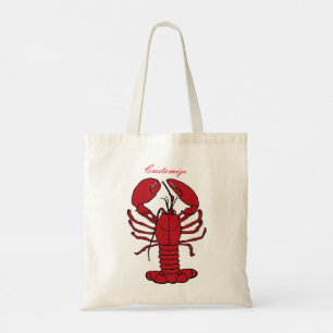 Bolso De Tela Thunder_Cove de langosta roja