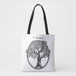 Bolso De Tela Thunder_Cove del árbol de la vida   