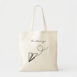 Bolso De Tela Thunder_Cove volador de plano de papel