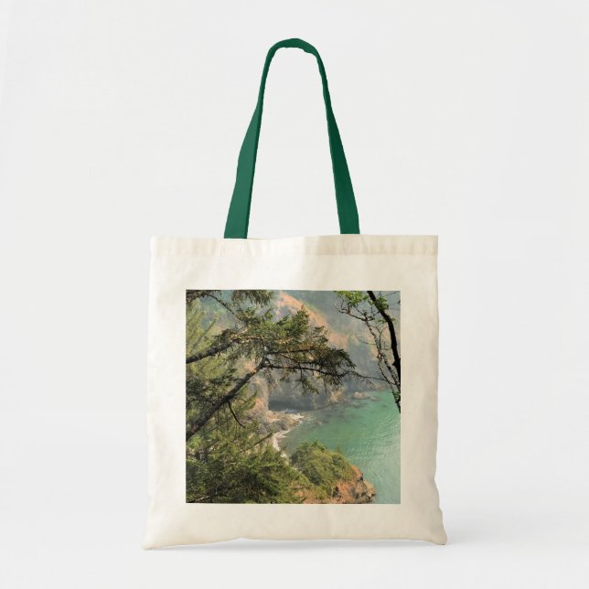 Bolso De Tela Thunder Rock Cove Trail, Samuel H Boardman, Oregón (Frente)
