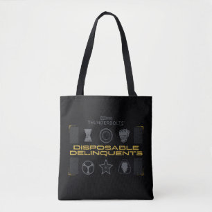 Bolso De Tela Thunderbolts* Delincuentes Desechables
