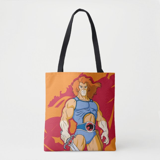 Bolso De Tela ThunderCats | Gráfica de caracteres de león-O (Anverso)